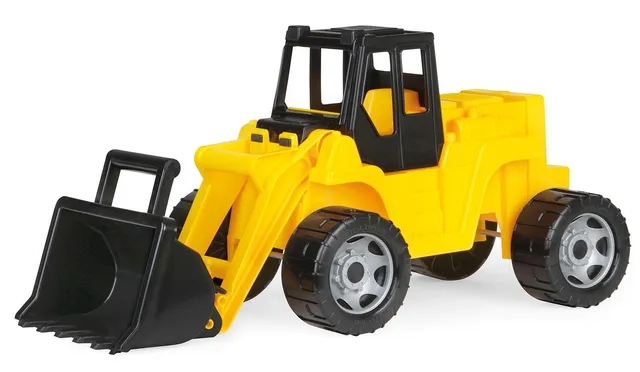 lena-giga-trucks-02048-schaufellader-64-cm-gelb-schwarz-ab-3-jahre image 1