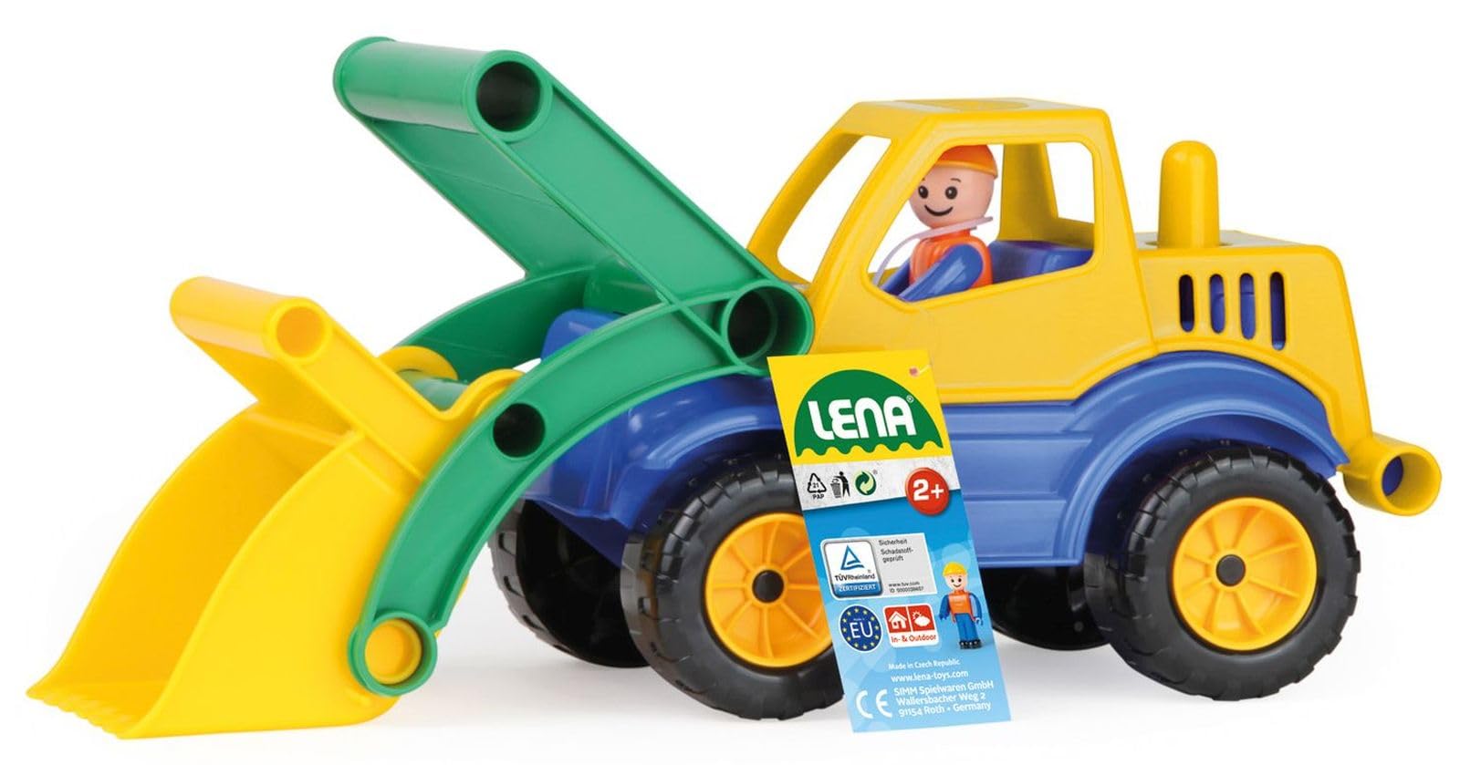 lena-aktive-schaufellader-04352-baufahrzeug-33-cm-figur image 4