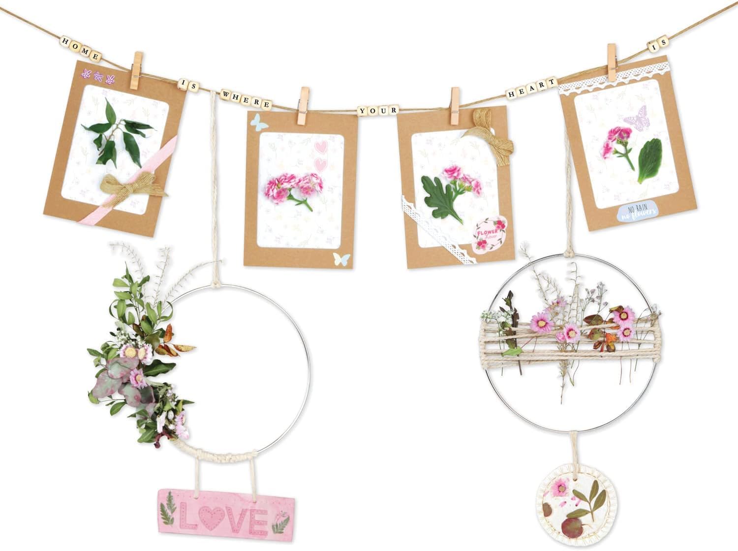 lena-creative-42835-floral-art-bastelset-boho-ab-8-j image 2