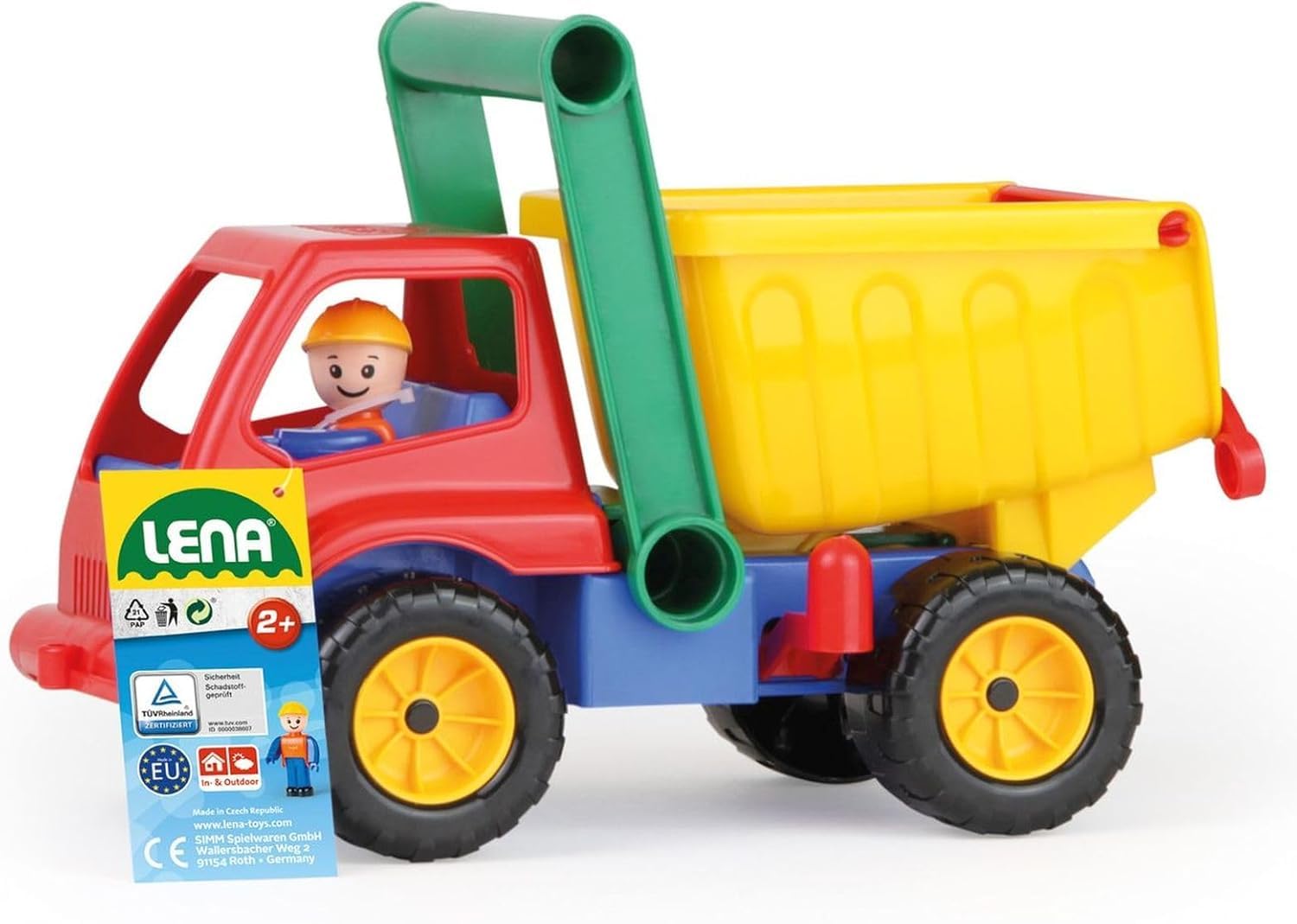 lena-aktive-lkw-kipper-27-cm-spielfahrzeug-mit-figur-ab-2-jahre image 4