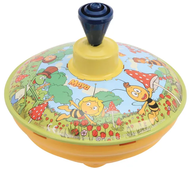 lena-my-first-brummkreisel-biene-maja-13-cm-blech image 1