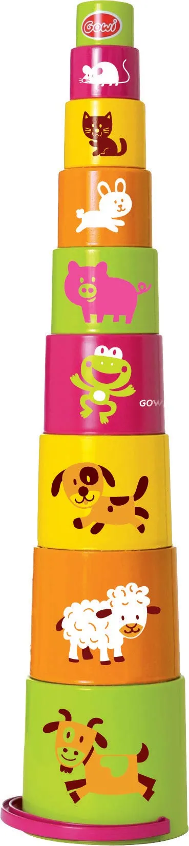 gowi-bio-by-gowi-pyramide-deluxe-stapelbecher-9-tlg image 1