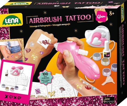 lena-fashion-42443-airbrush-tattoo-studio-glitzer-100-teilig image 7