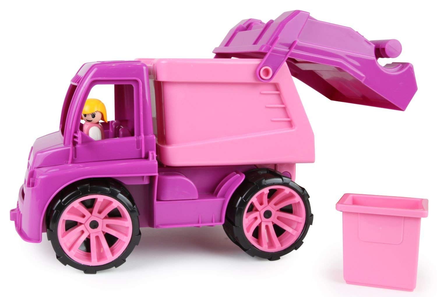 lena-truxx-20187-m-llwagen-rosa-mit-spielfigur-29-cm-ab-2-jahre image 2