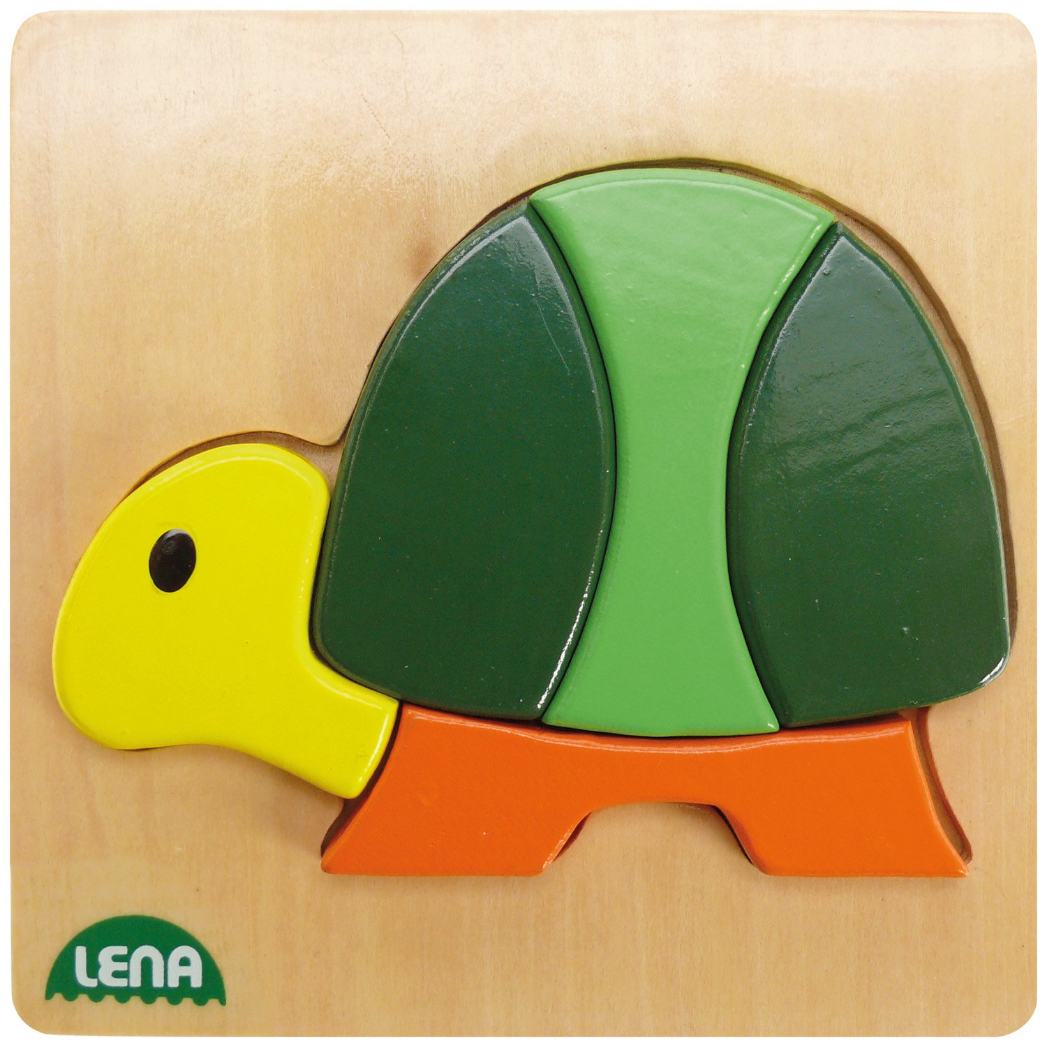 lena-my-first-32063-holzpuzzle-schildkr-te-ab-18-monate image 1