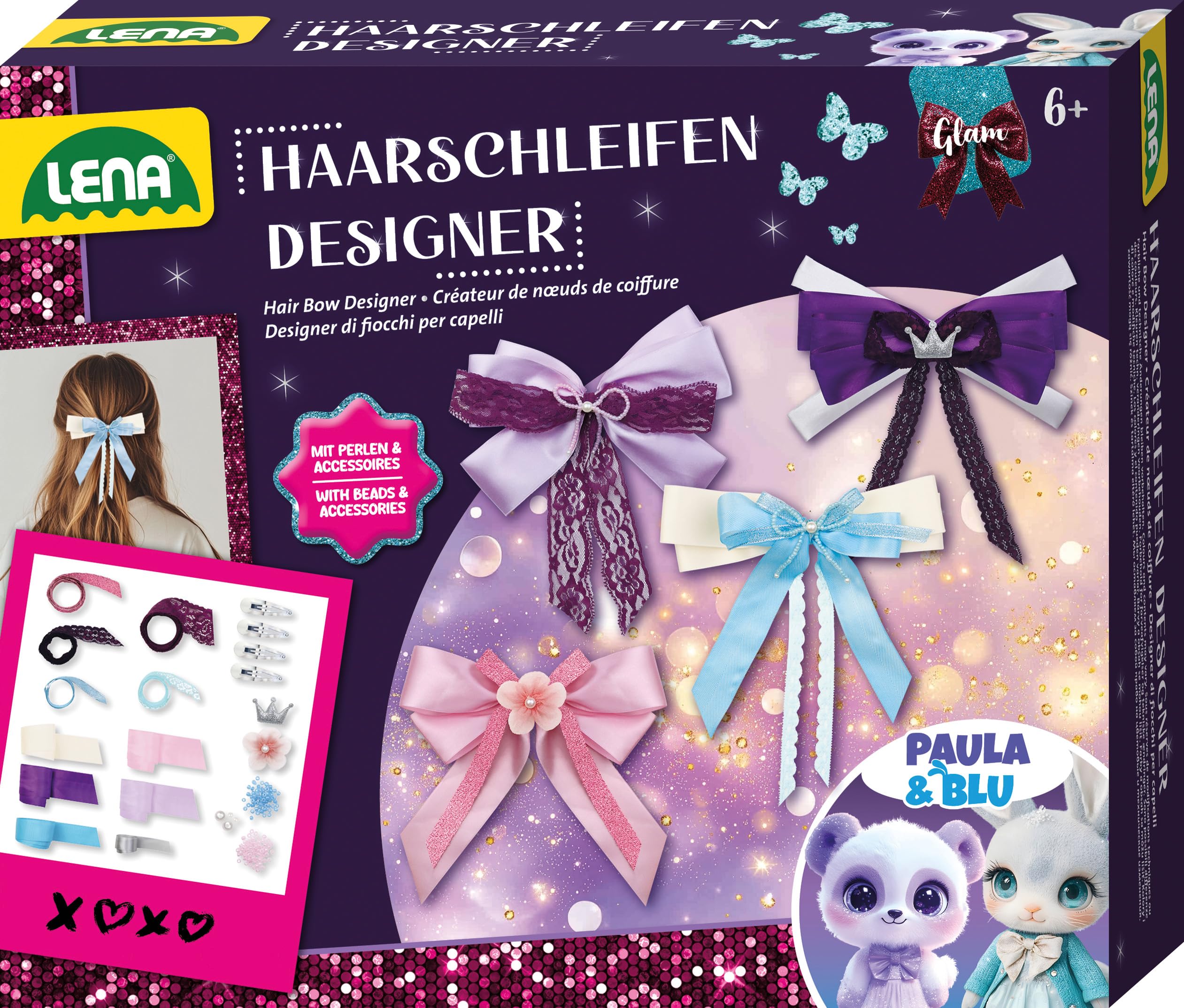 lena-happy-horse-haarschleifen-designer-bastelset-ab-6-j image 1
