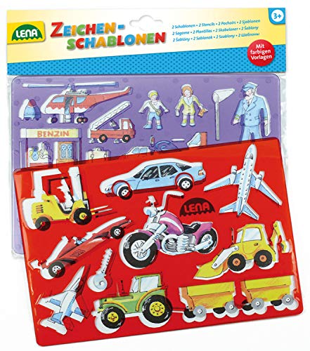 lena-creative-65773-zeichenschablonen-menschen-2er-set-26-cm image 5