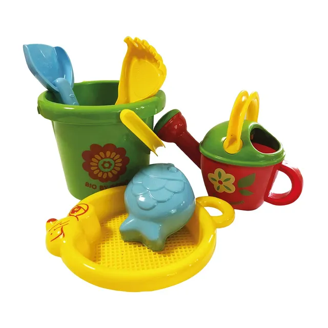 gowi-bio-sand-set-maus-7-tlg-bunt image 1