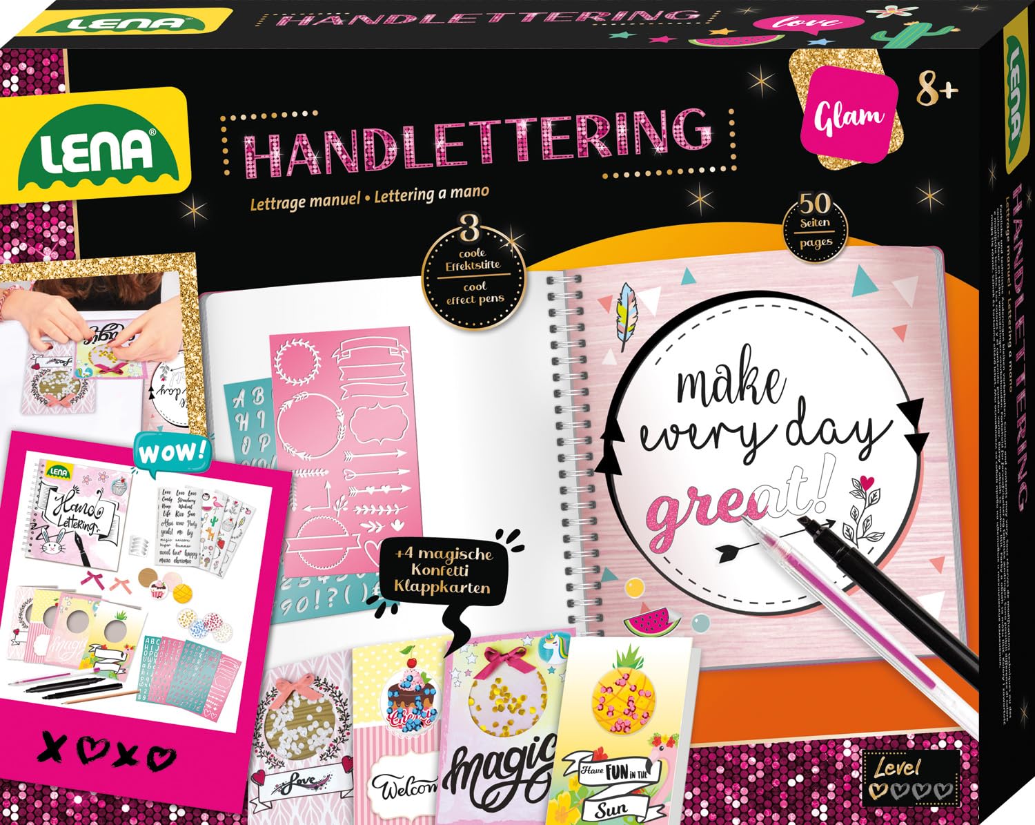 lena-creative-42335-handlettering-set-gro-ab-8-jahre image 1