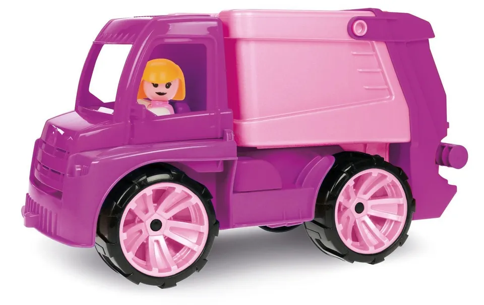 lena-truxx-20187-m-llwagen-rosa-mit-spielfigur-29-cm-ab-2-jahre image 1