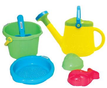 spielstabil-sommer-sonne-sand-sand-set-fashion-6-tlg-matchsack image 3