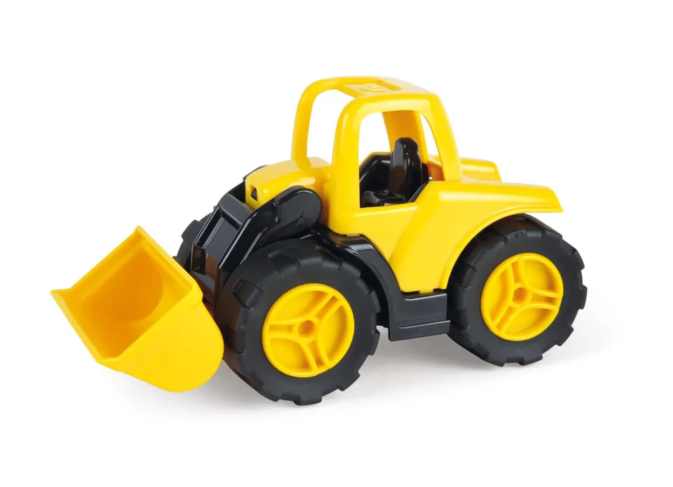 lena-workies-1262-schaufellader-spielfahrzeug-gelb-14-cm image 1