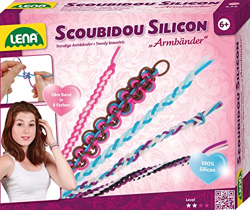 lena-glam-42695-bastelset-armb-nder-scoubidou-28-m-silikon image 7