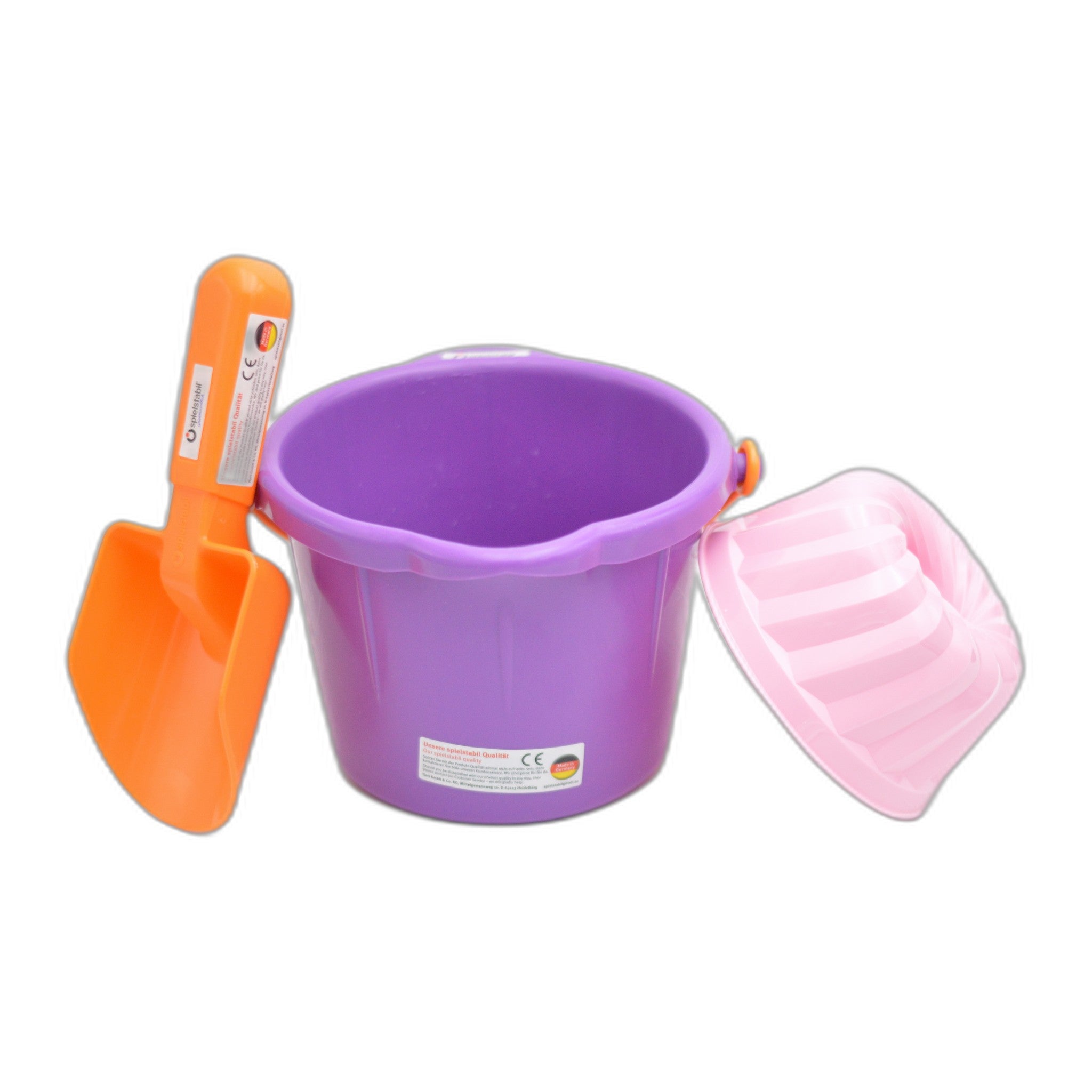 spielstabil-sommer-sonne-sand-sand-set-3-tlg-sunsetpop-eimer image 2