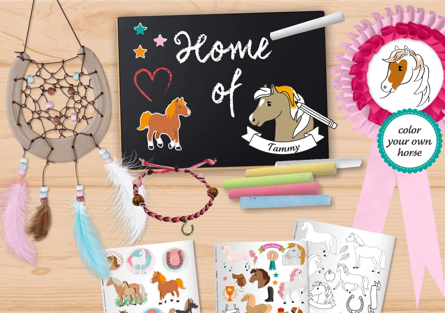 lena-happy-horse-bastelset-pony-hufeisen-xxl image 3