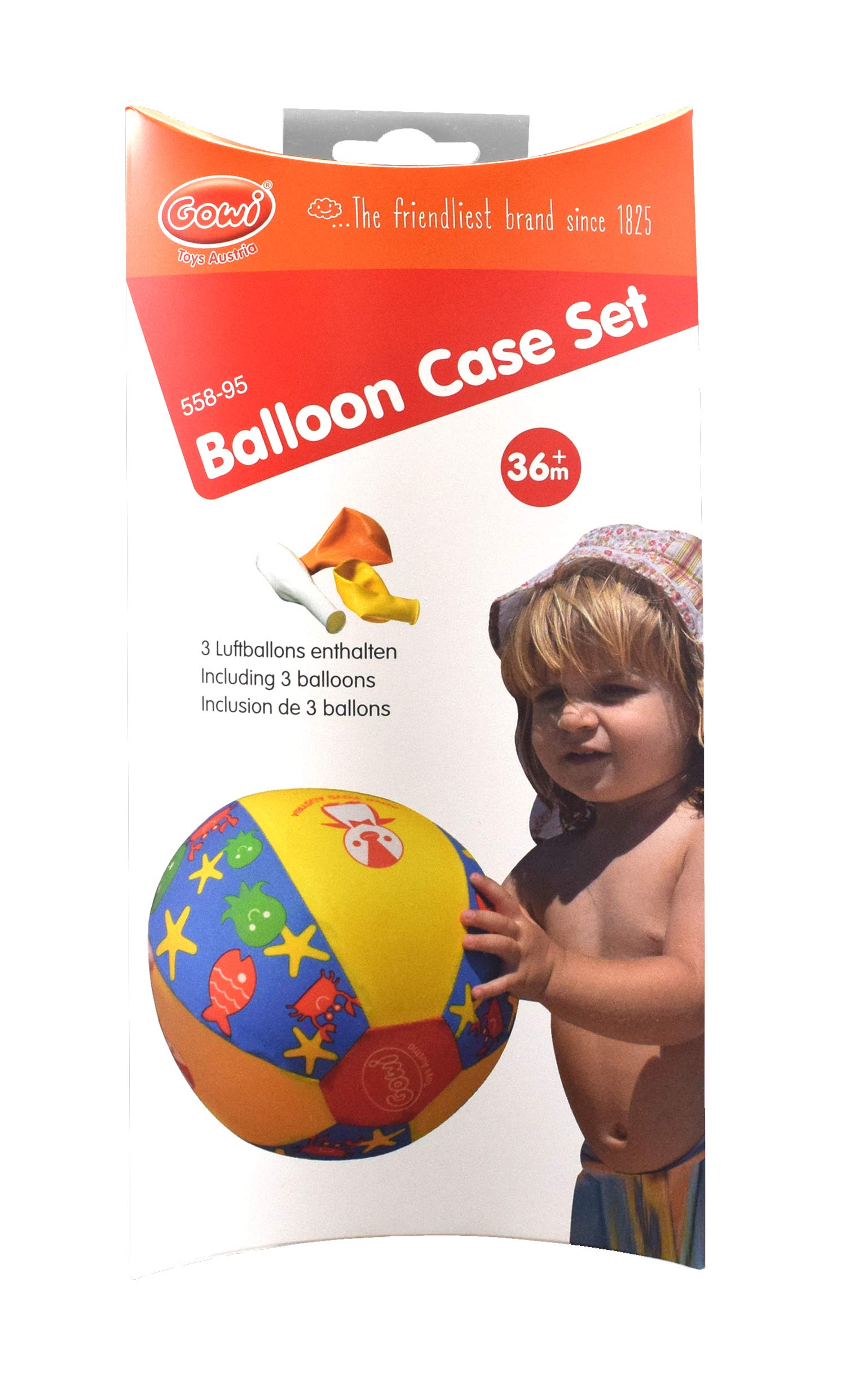 gowi-regowi-558-95-luftballonh-lle-set-ball-mit-3-ballons image 1