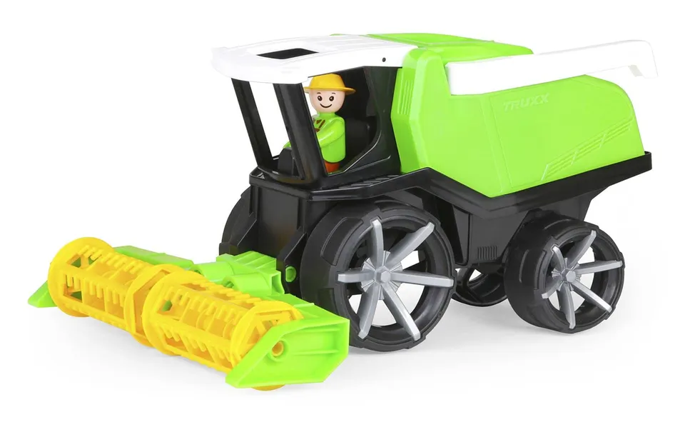 lena-truxx-04536-m-hdrescher-spielfahrzeug-gr-n-37-cm-ab-2-jahre image 1