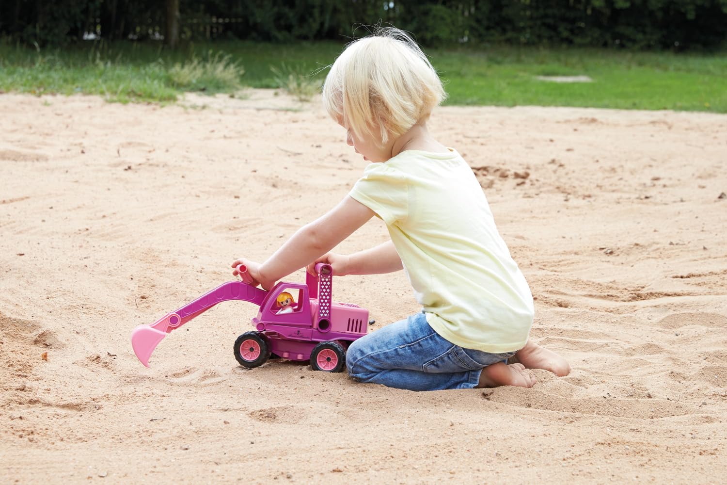 lena-aktive-04102-prinzessin-bagger-rosa-35-cm-mit-figur image 6