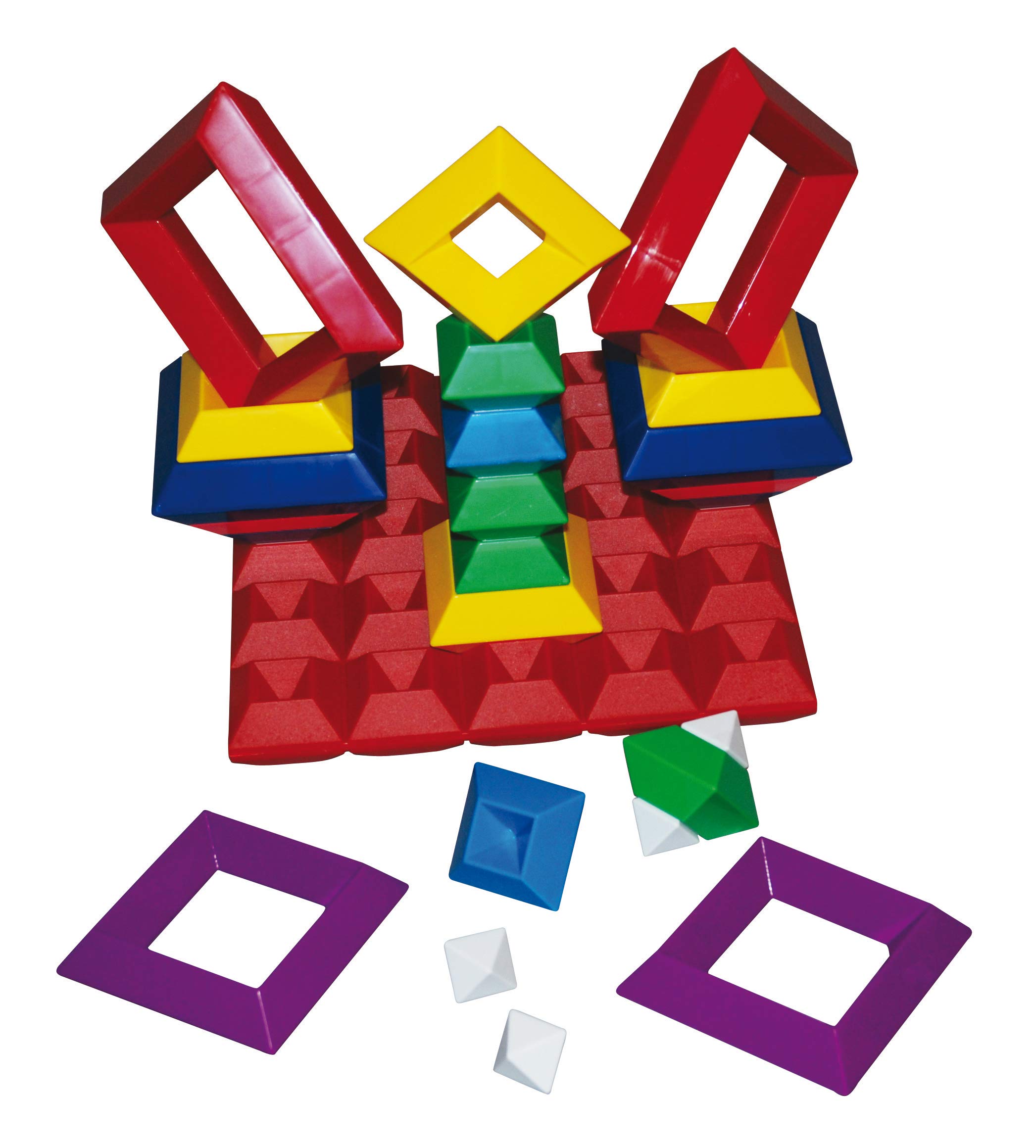 gowi-bio-255-83-regenbogen-pyramide-stapelspielzeug-15-teilig image 3