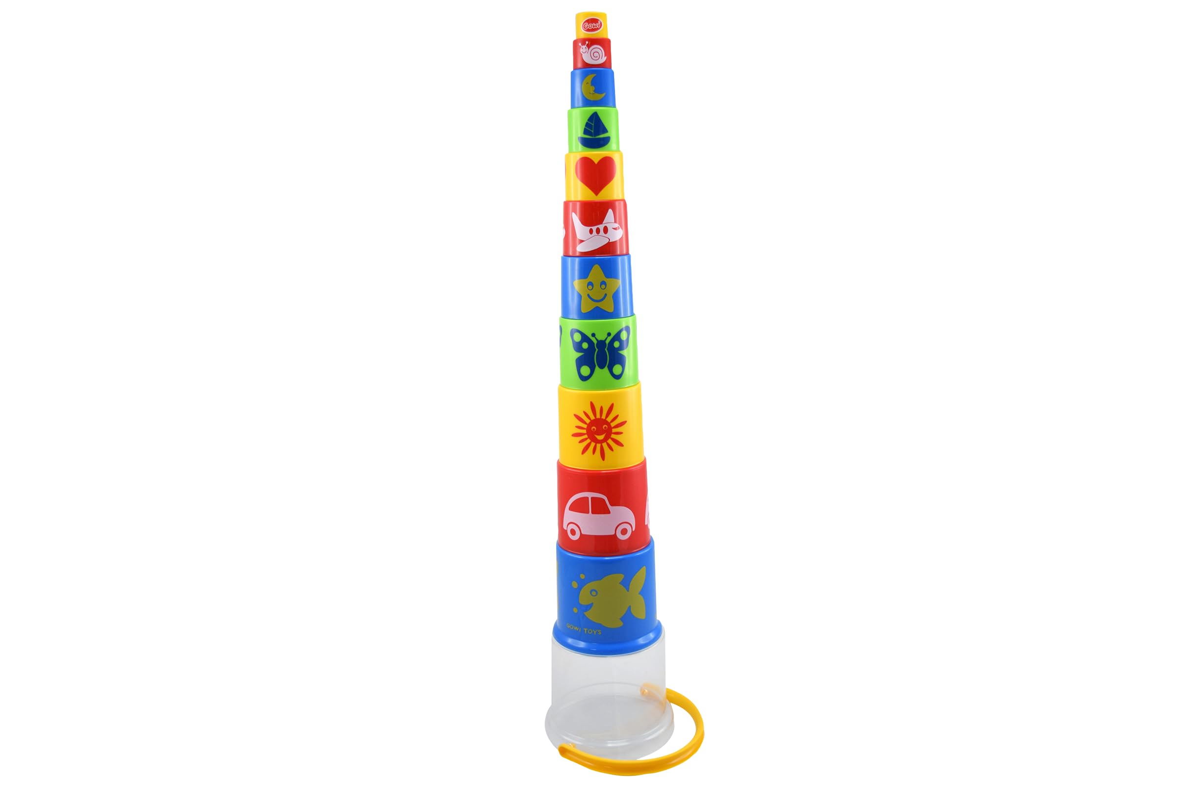 gowi-bio-by-gowi-giant-pyramide-453-11-stapelbecher-11-tlg image 1