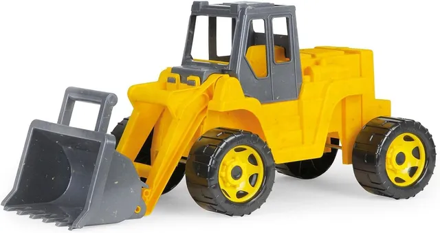 lena-giga-trucks-02218-schaufellader-aufsitz-gelb-63-cm image 1