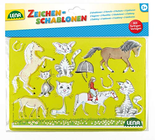lena-creative-65767-zeichenschablonen-pferde-bauernhof image 7