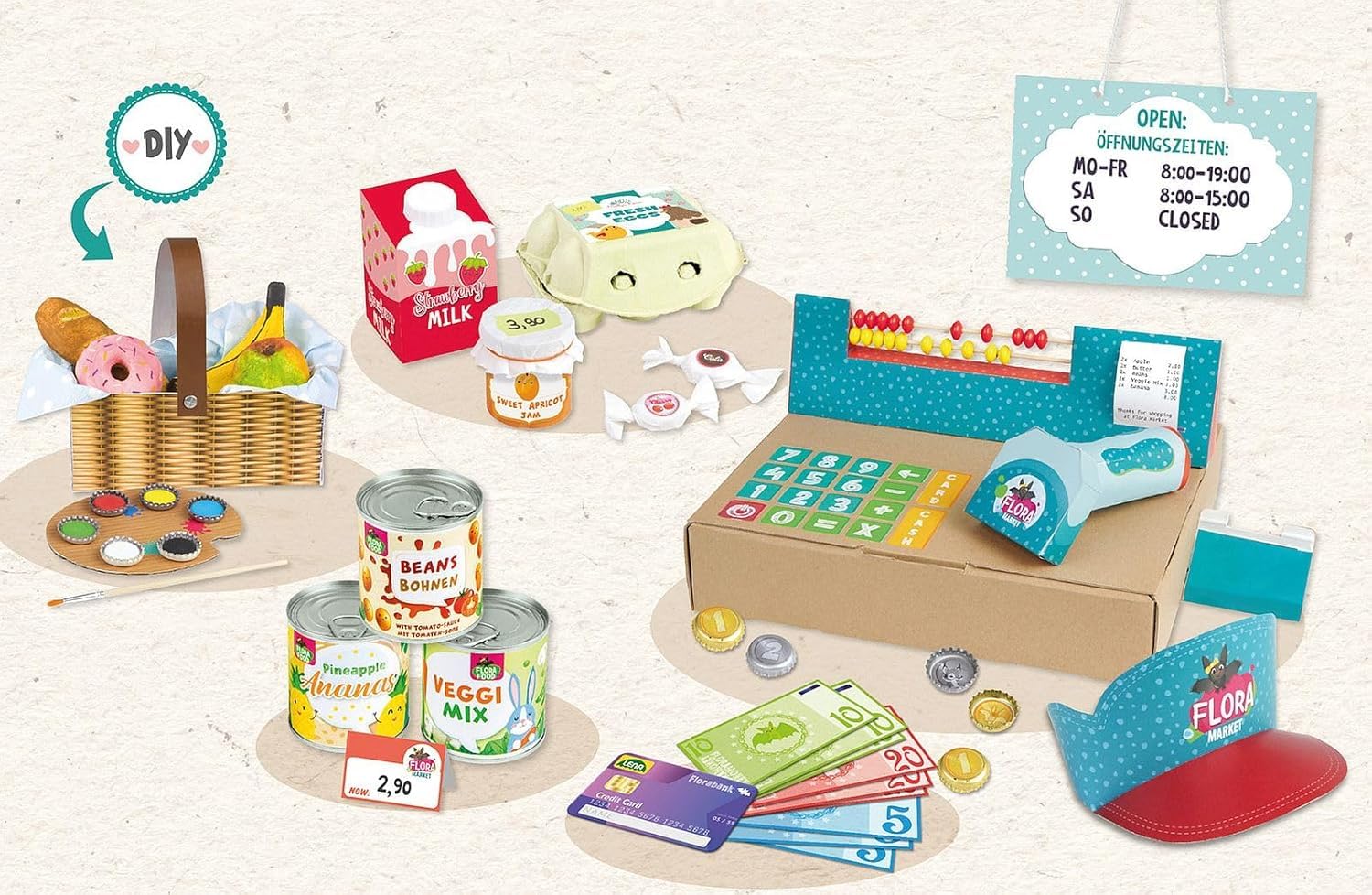 lena-diy-42837-upcycling-bastelset-kaufladen-supermarkt-ab-6-j image 3