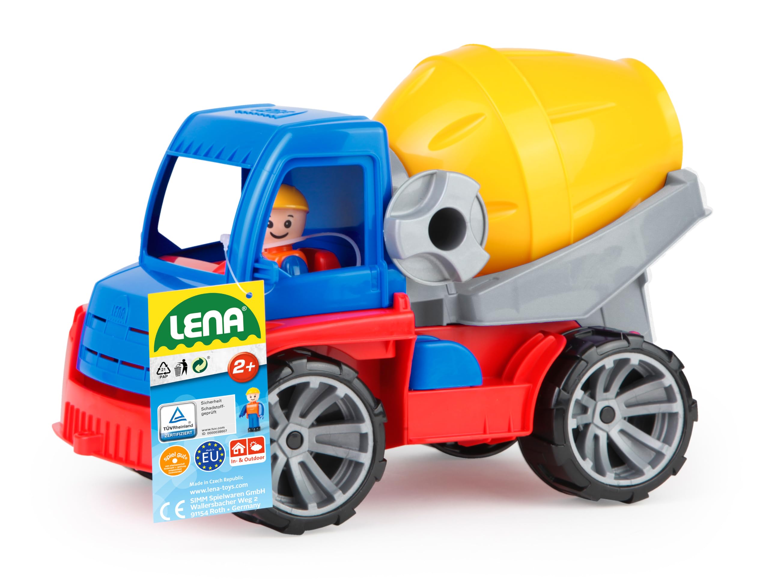 lena-truxx-04413-betonmischer-29-cm-mit-spielfigur image 4