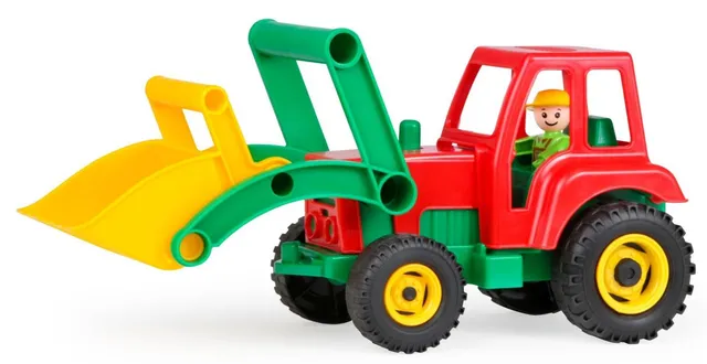 lena-aktive-04361-traktor-mit-frontschaufel-36-cm-spielzeug image 1