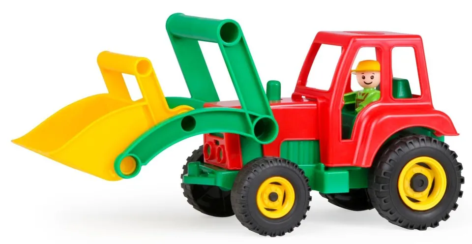 lena-aktive-04361-traktor-mit-frontschaufel-36-cm-spielzeug image 1