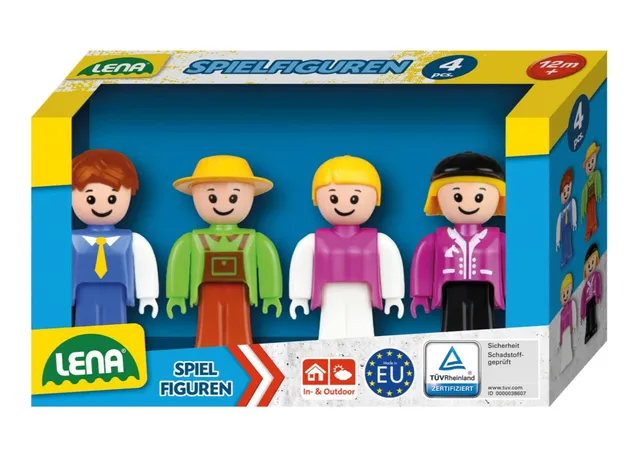 lena-truxx-spielfiguren-set-04491-4-figuren-8-cm-ab-12-monate image 1