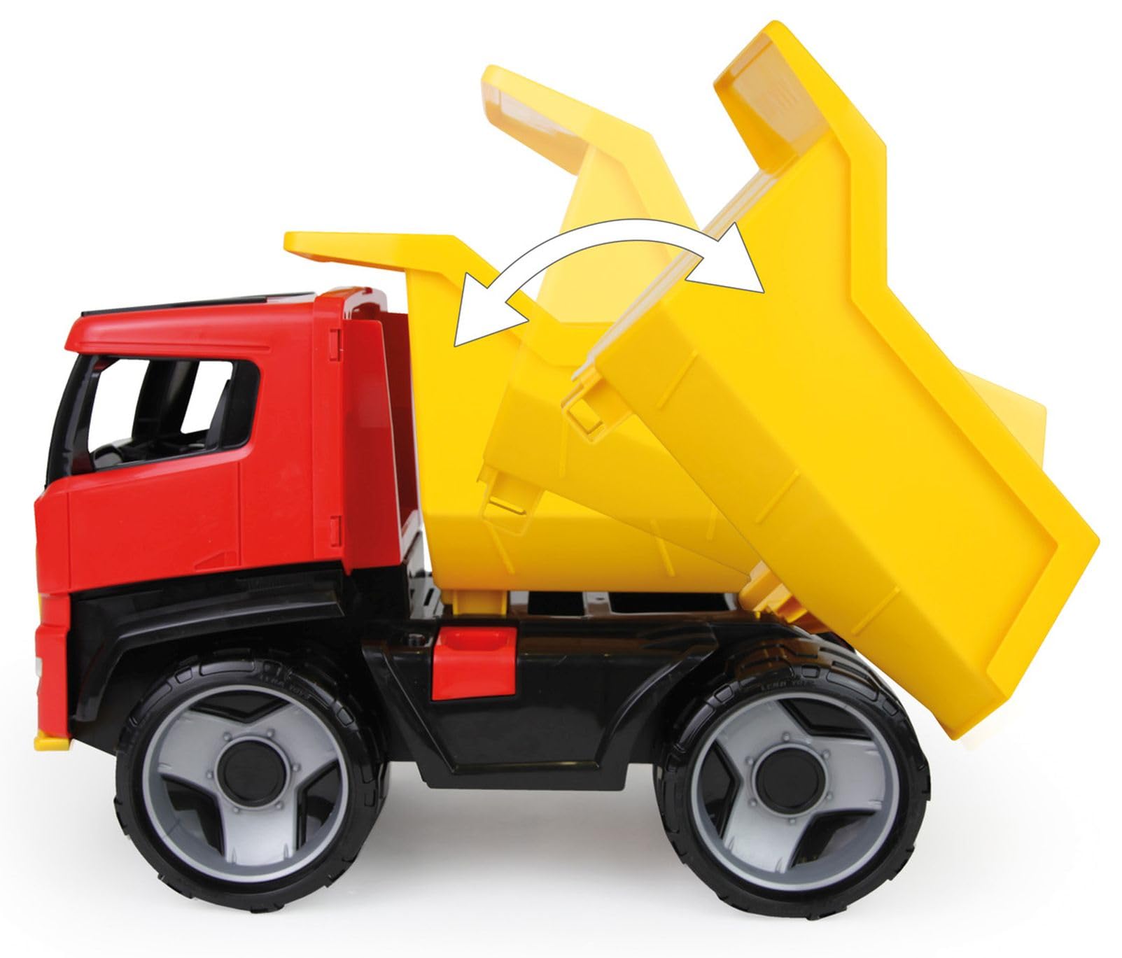 lena-giga-trucks-2143-titan-muldenkipper-51-cm-rot-gelb image 2