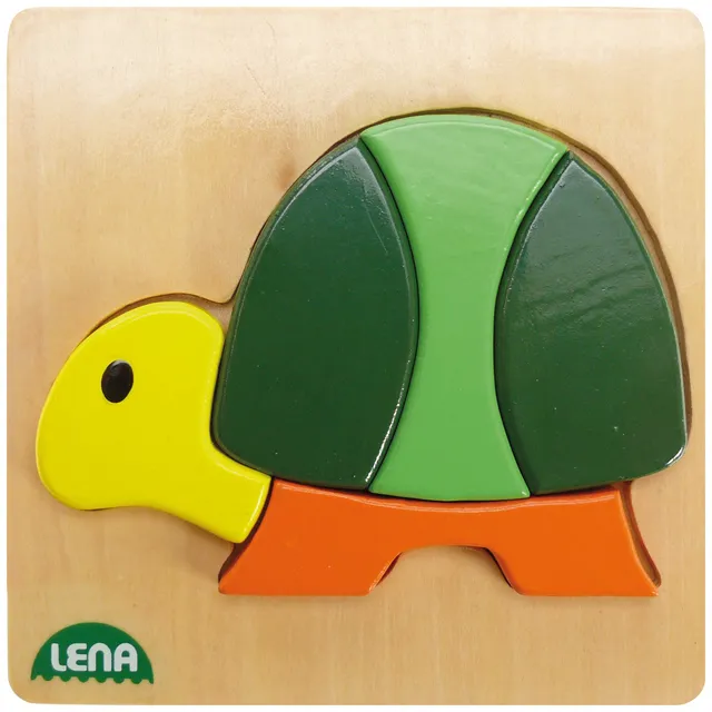 lena-my-first-32063-holzpuzzle-schildkr-te-ab-18-monate image 1
