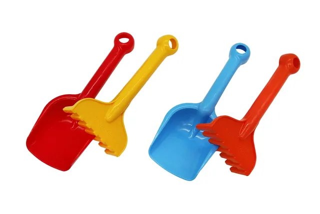 gowi-regowi-559-21-schaufel-und-rechen-set-22-cm image 1