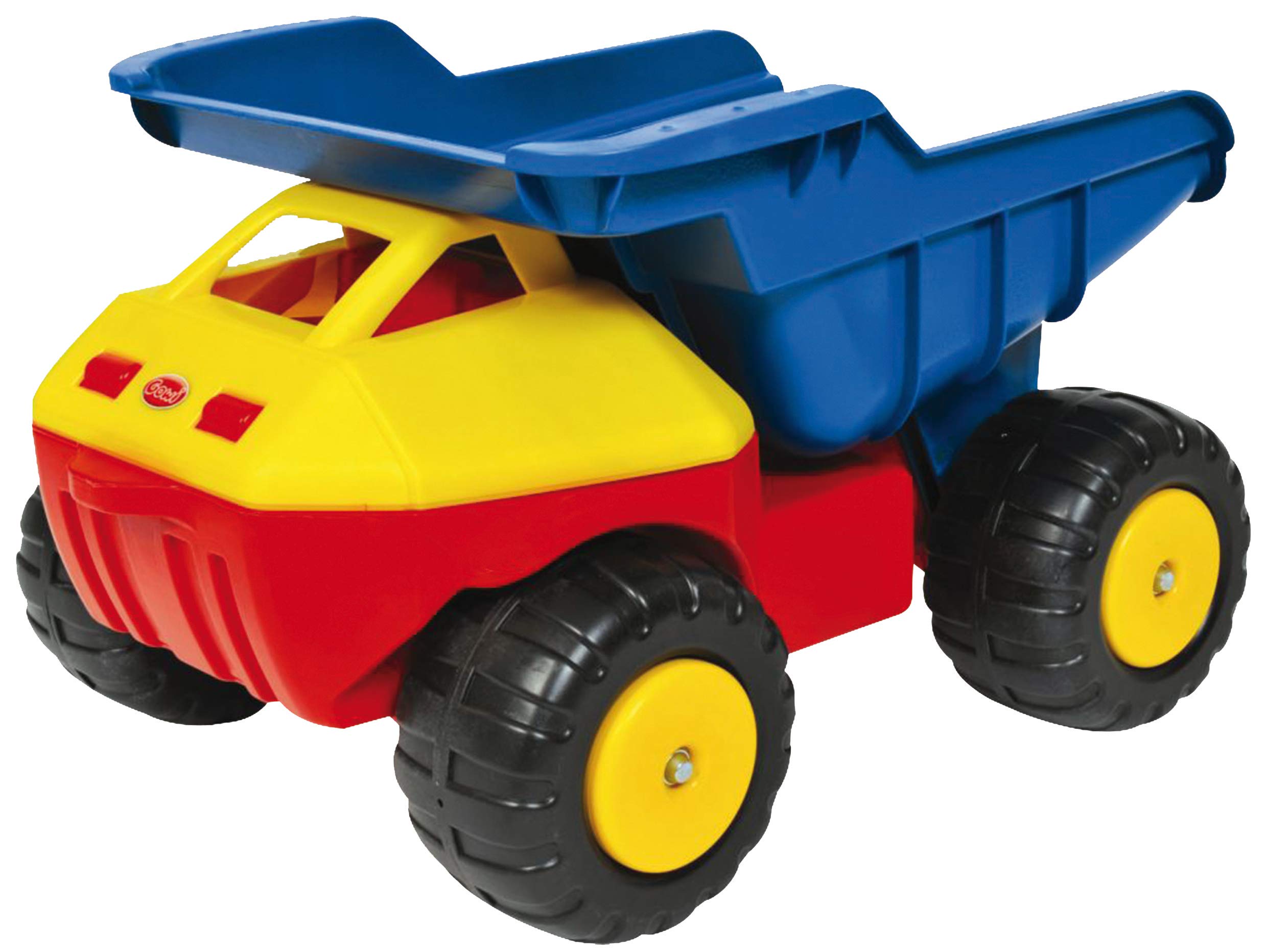 gowi-regowi-giant-truck-kipplaster-blau-gelb image 3