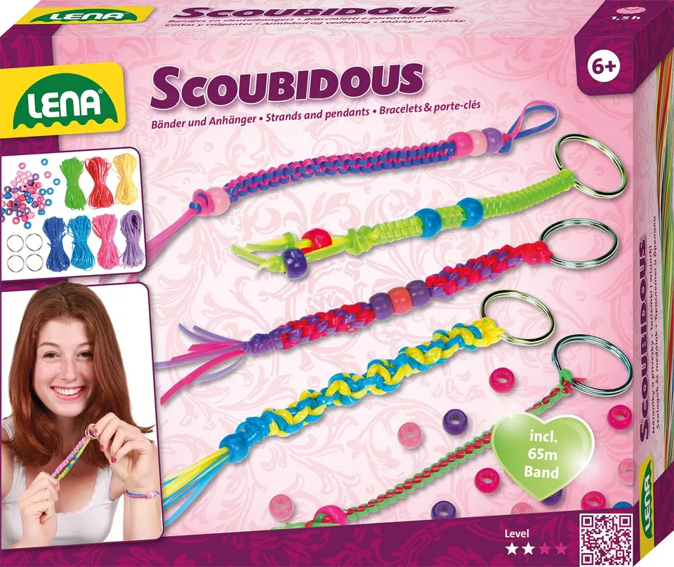 lena-glam-42698-bastelset-scoubidou-65m-band image 1