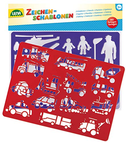 lena-creative-65773-zeichenschablonen-menschen-2er-set-26-cm image 6