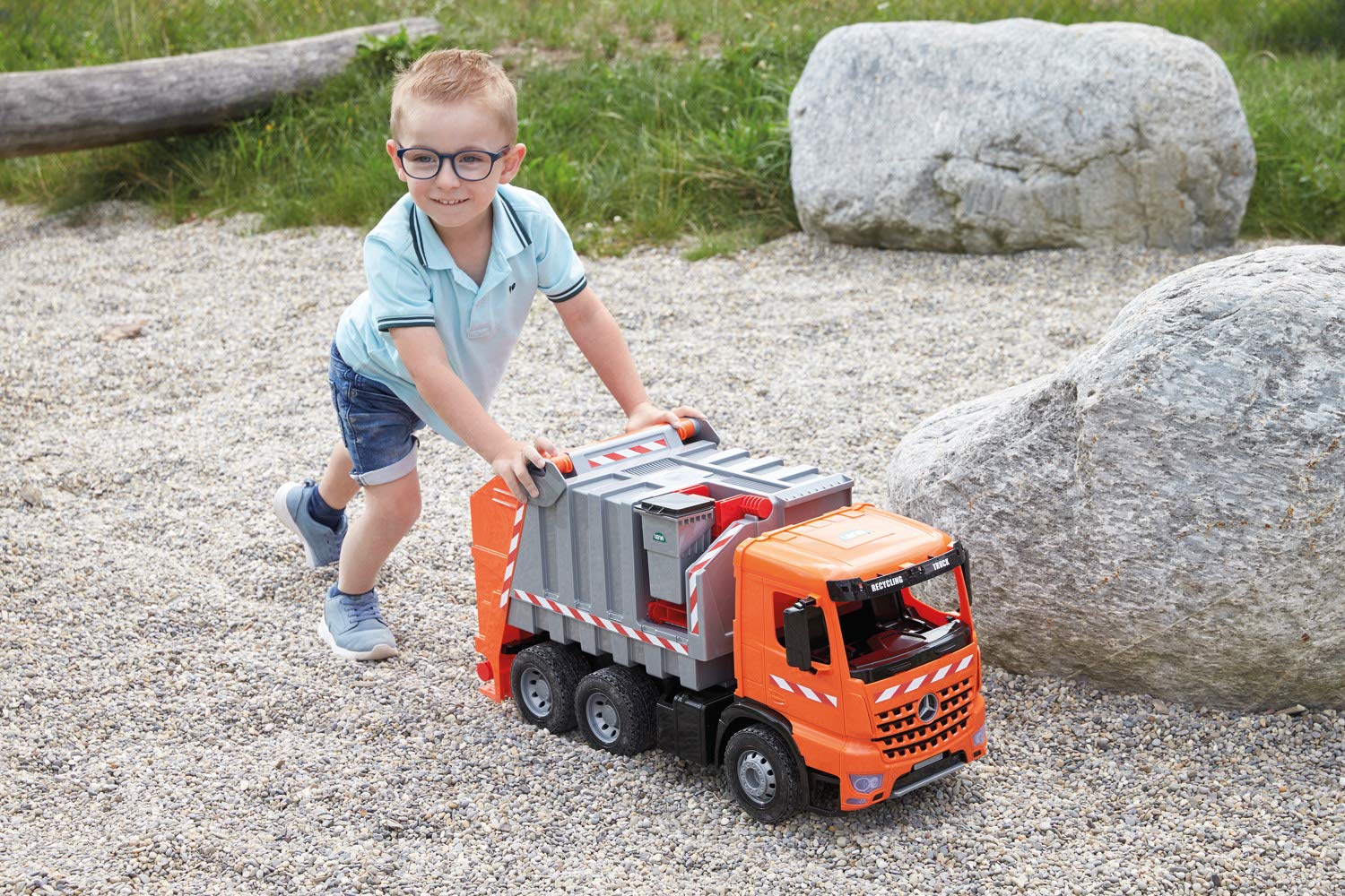 lena-giga-trucks-20102-m-llwagen-mercedes-arocs-74-cm-orange image 3