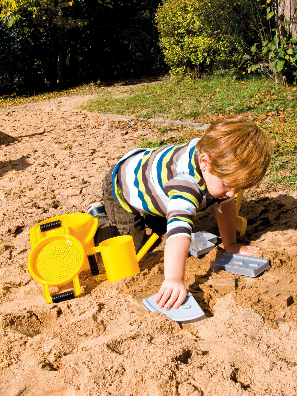 lena-happy-sand-5440-stra-enbau-sandspielzeug-7-tlg-orange image 2