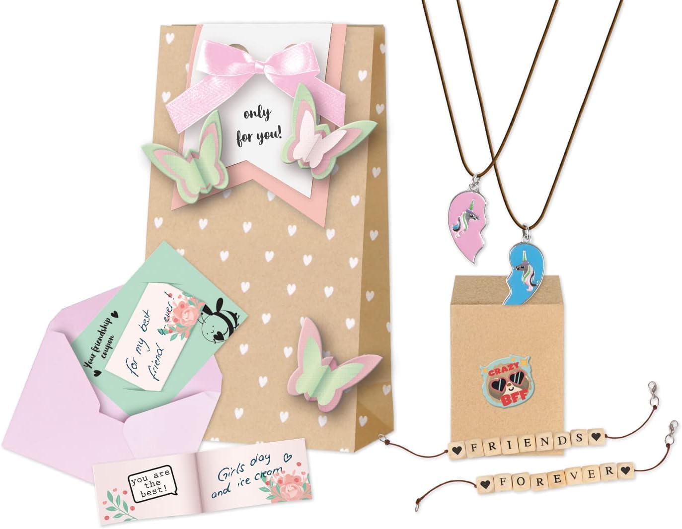 lena-creative-42833-beste-freunde-box-bastelset-ab-8-j image 2
