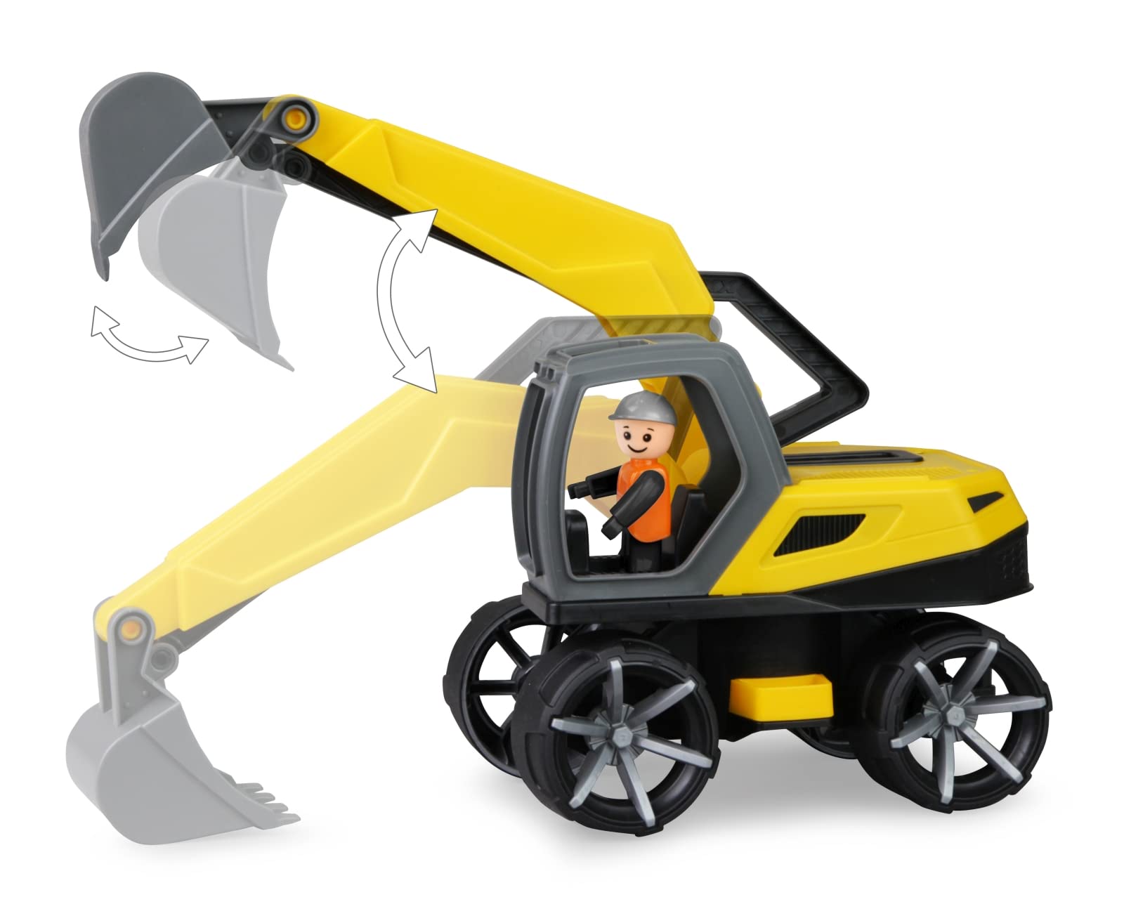 lena-truxx2-04531-bagger-35-cm-gelb-mit-figur-ab-2-jahre image 2