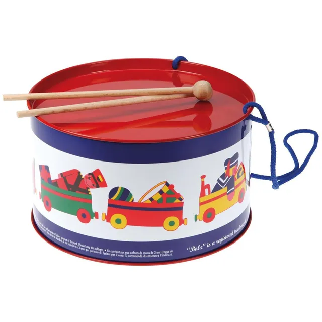 bolz-blechtrommel-20-cm-kindertrommel-mit-schl-gel image 1