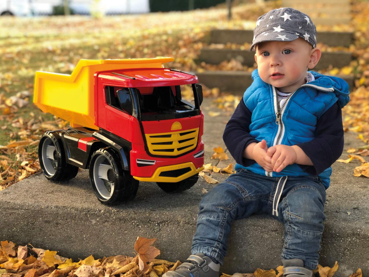 lena-giga-trucks-20188-muldenkipper-titan-51-cm-ab-3-jahre image 3