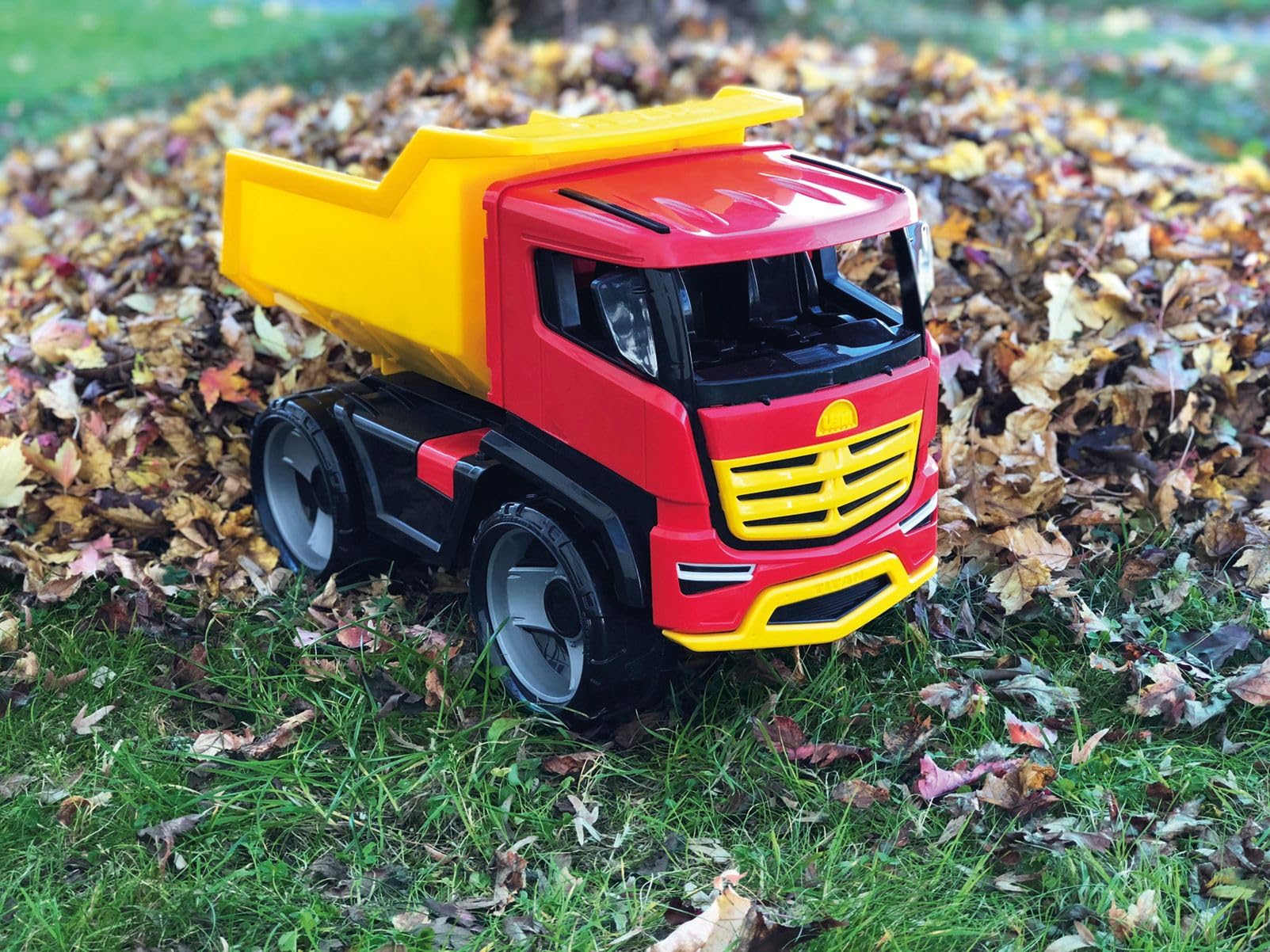 lena-giga-trucks-2143-titan-muldenkipper-51-cm-rot-gelb image 5