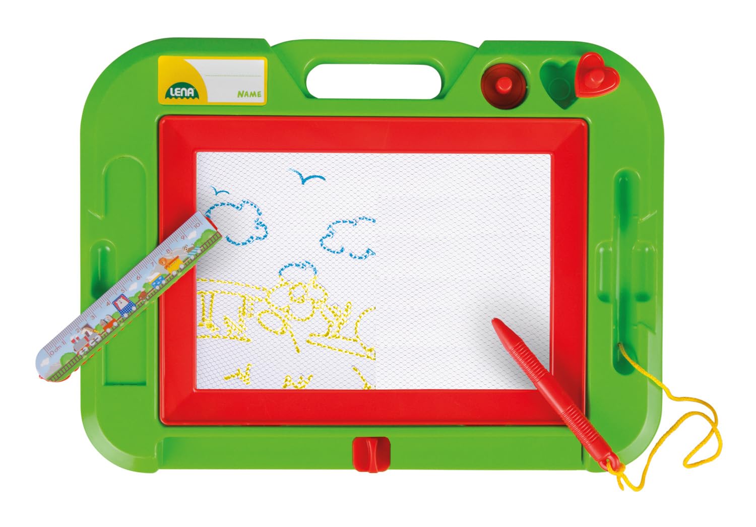 lena-creative-65716-magnetmaltafel-zaubertafel-gr-n-32-cm image 4