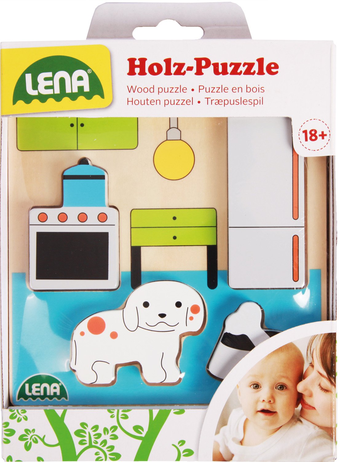 lena-my-first-32141-holzpuzzle-k-che-4-teile-14-cm image 4