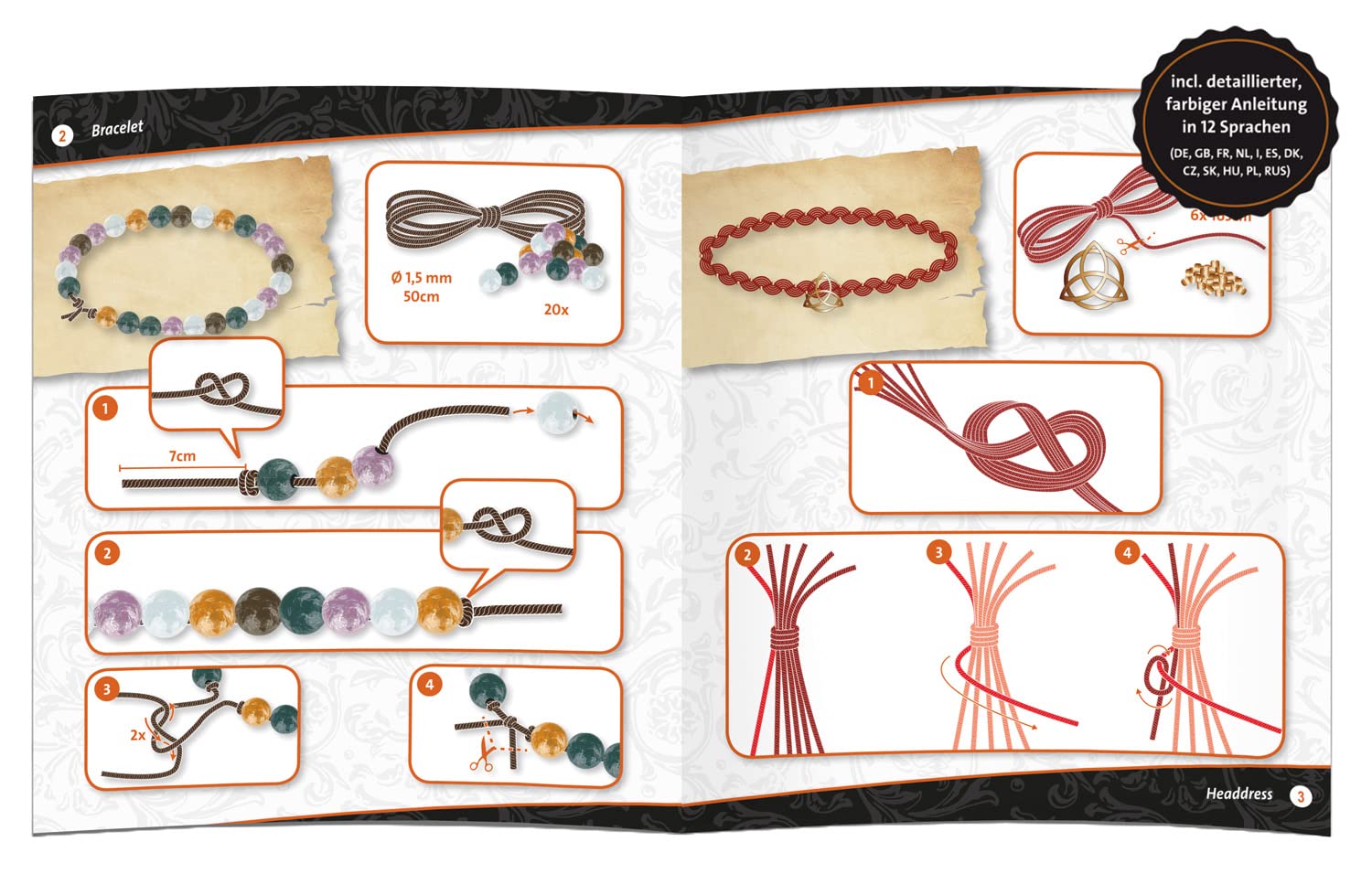 lena-fashion-42303-drachen-juwelen-schmuck-bastelset image 4