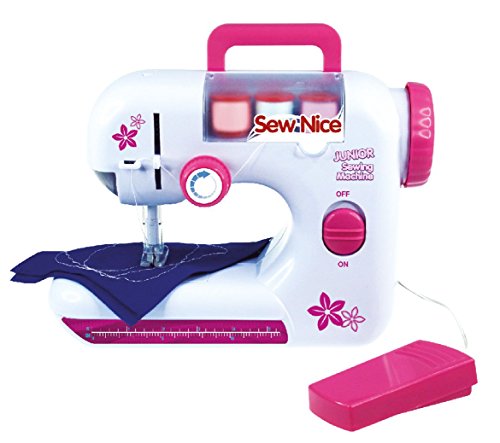 lena-diy-42521-kindern-hmaschine-wei-pink-mit-zubeh-r image 7