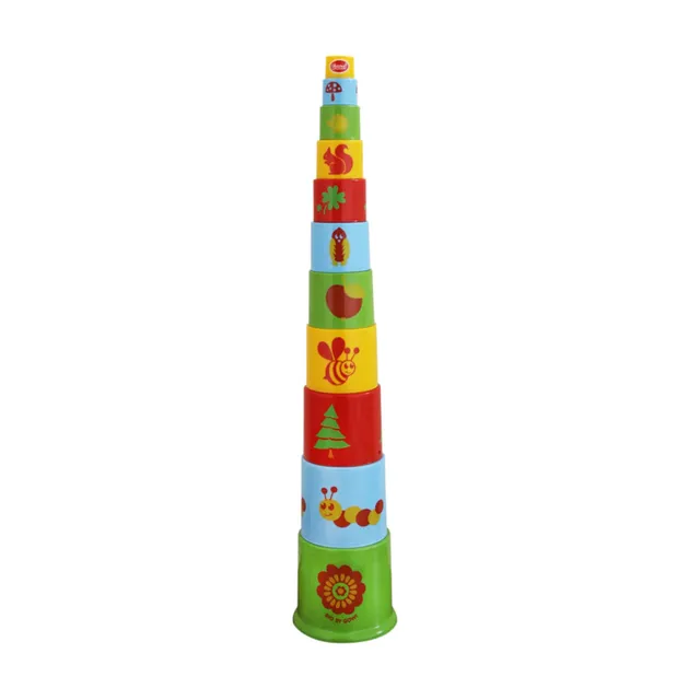 gowi-bio-by-gowi-552-09-pyramide-wald-stapelbecher-11-tlg-zuckerrohr image 1