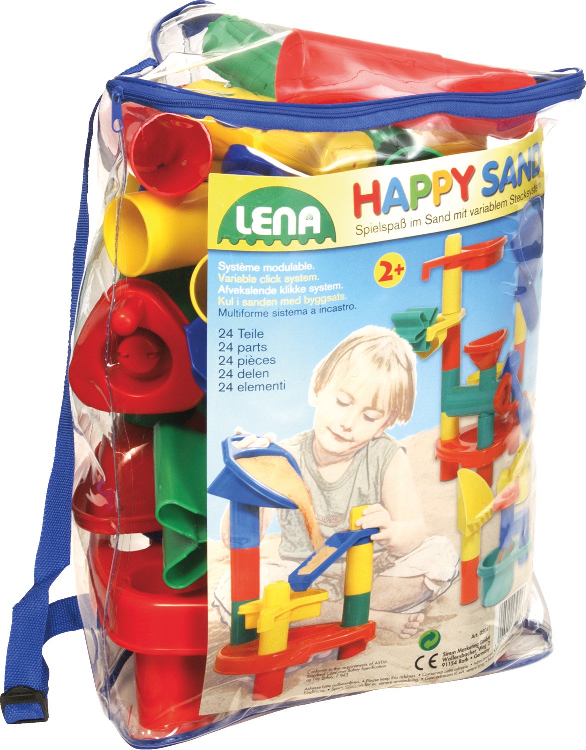 lena-happy-sand-71100421-stecksystem-24-teilig-sandspiel image 2